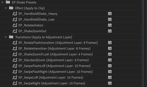"Shake It Up" The Ultimate Camera Shake Preset Pack - Image 4